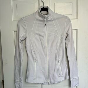 White Lulu Lemon Jacket